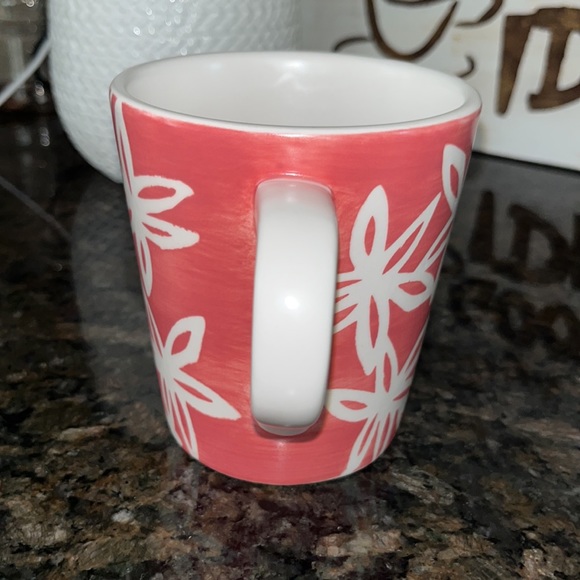 Starbucks Pink White coffee tea mug 16oz - Picture 3 of 4